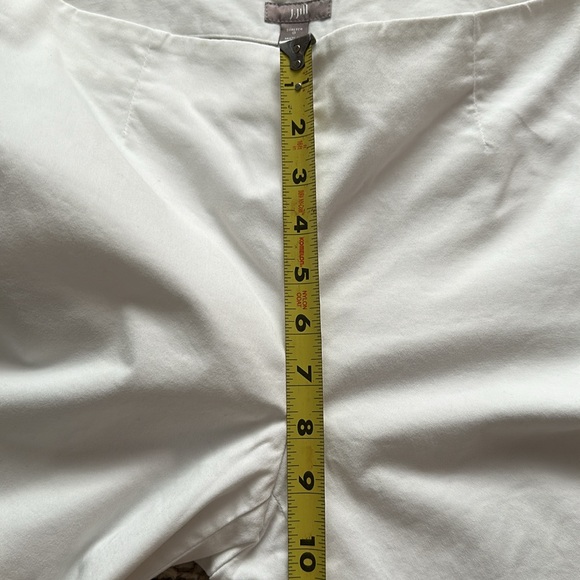 💥🔥🔥🔥💥J JILL Women’s White Pants Sz 6 Stretch - Picture 7 of 8